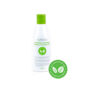 Sabão para máscara e tubo de CPAP