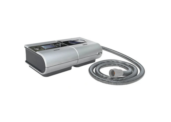 Vista superior do humidificador térmico H5i com tubo Slimline.