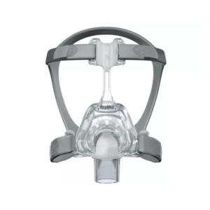 Vista frontal da máscara nasal FX