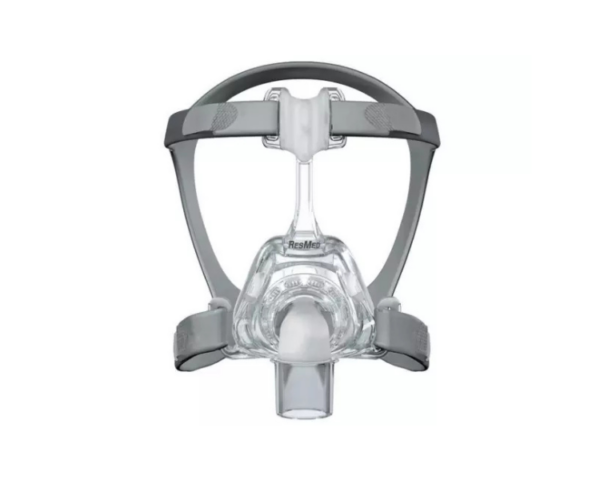 Vista frontal da máscara nasal FX