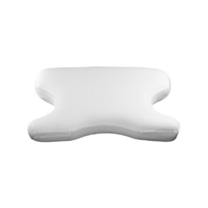 Vista frontal da fronha de travesseiro para CPAP