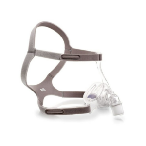 Vista lateral da máscara nasal Philips Pico