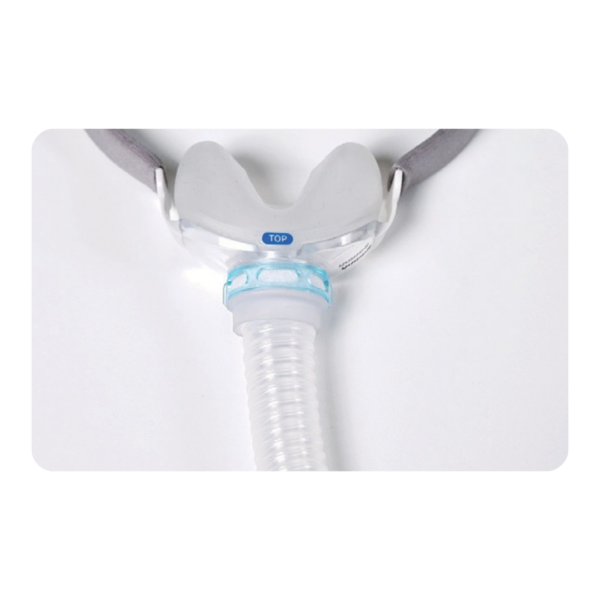 detalhe da máscara nasal Yuwell YN 06