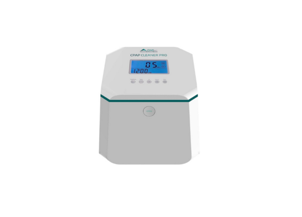 cpap-cleaner-pro Vista frontal do limpador CPAP
