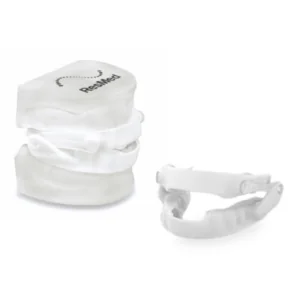 Vista frontal do dispositivo oral Narval CC de Resmed