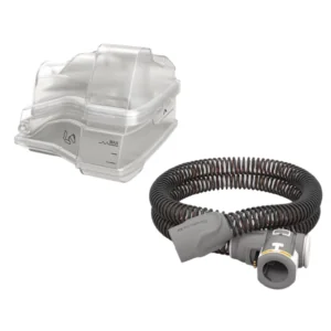 Vista de cima do umidificador e do Climateline para Airsense S11