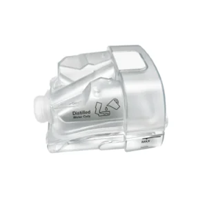 Vista frontal do humidificador